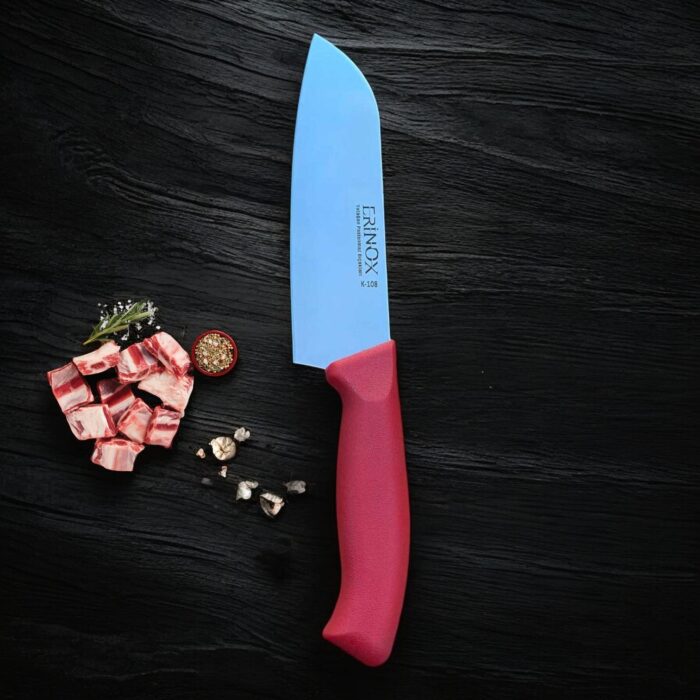 2 NO SANTOKU ŞEF BIÇAĞI - 31 Cm - Görsel 2